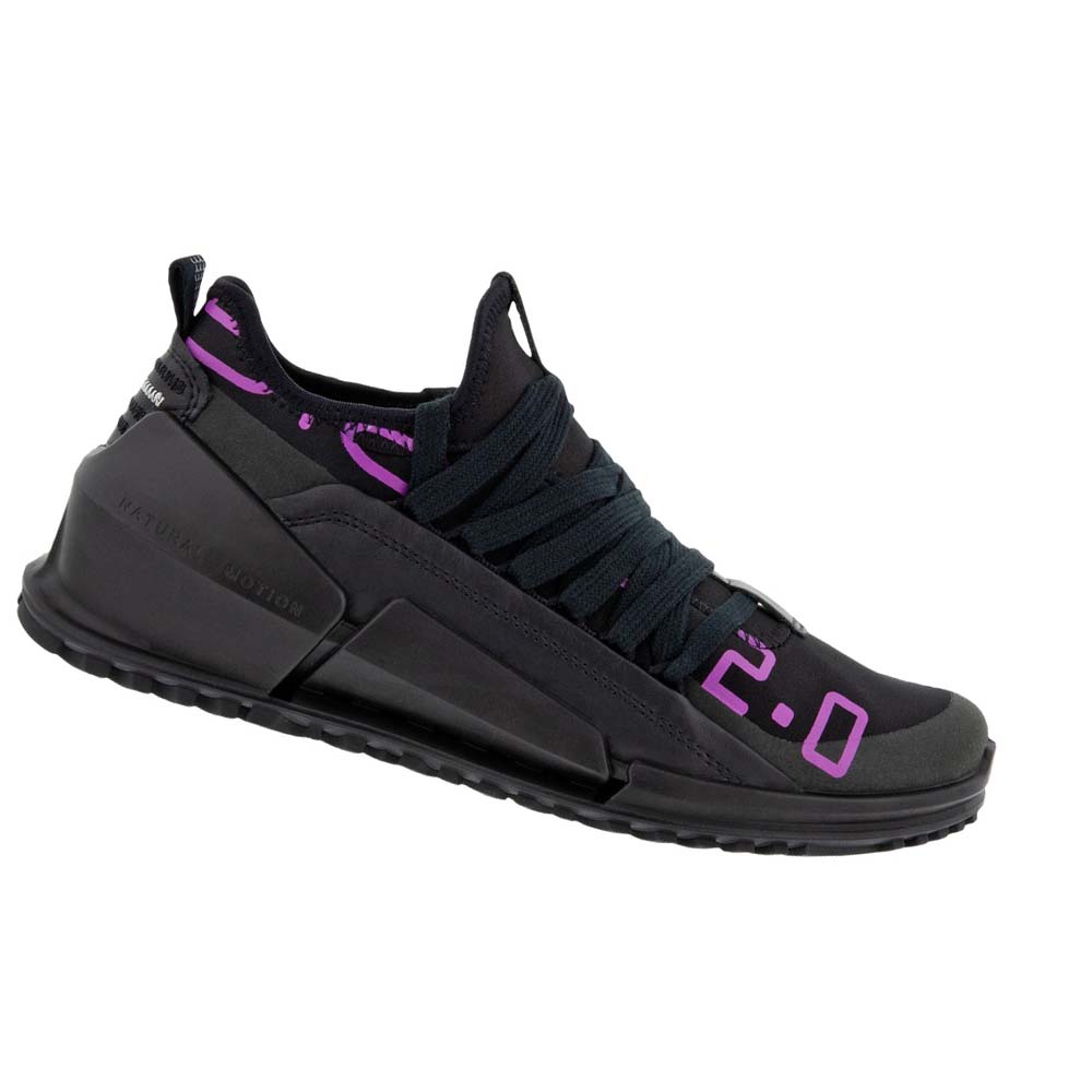 Ecco Biom 2.0 Low Tex Joggesko Dame Svarte | NO 208DFM